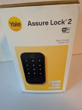 Yale Assure Lock 2 Touchscreen with Wi-Fi Lock - Black Suede YRD410-WF1-BSP 