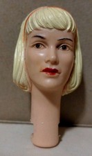 1960's-70's Marx Johnny West Jane West Head Good Cond 2