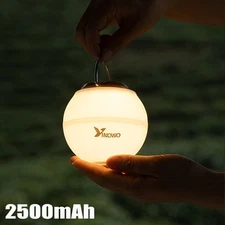 LED Camping Lantern USB Rechargeable Camping Tent Light Lamp Flashlight Portable