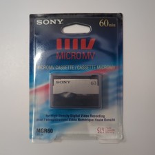 Sony MGR-60 Micro MV Video Cassette 60 min NEW