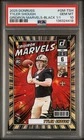 2025 Panini Tyler Shough Gridiron Marvels SSP Case Hit RC BLACK 1/1 PSA 10 GEM