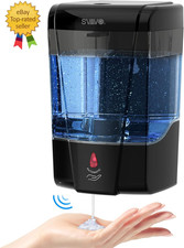Automatic Soap Dispenser Hand Soap Dispenser Wall Mount 600M/21 Fl.Oz, Touchless