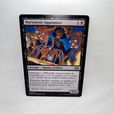 Marionette Apprentice 100 Uncommon Modern Horizons 3 Magic: The Gathering LP