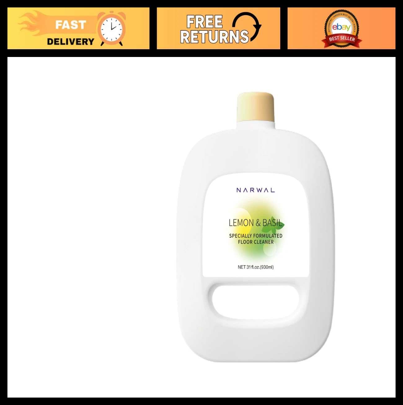 Robot Vacuum and Mop with Special Floor Cleaner - Smart Home Cleaning Solution