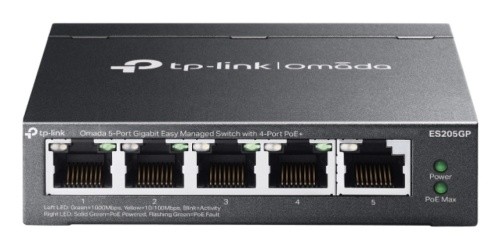 TP-Link Omada ES205GP, Administreret, Gigabit Ethernet (10/100/1000), Strøm over Ethernet (PoE), Kan monteres på væggen - Image 7