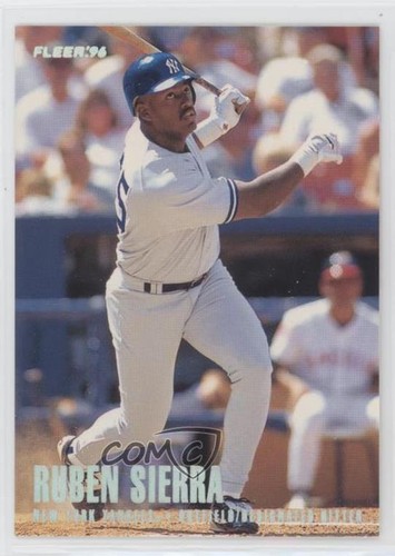 Ruben Sierra #196 1996 Fleer Tiffany card