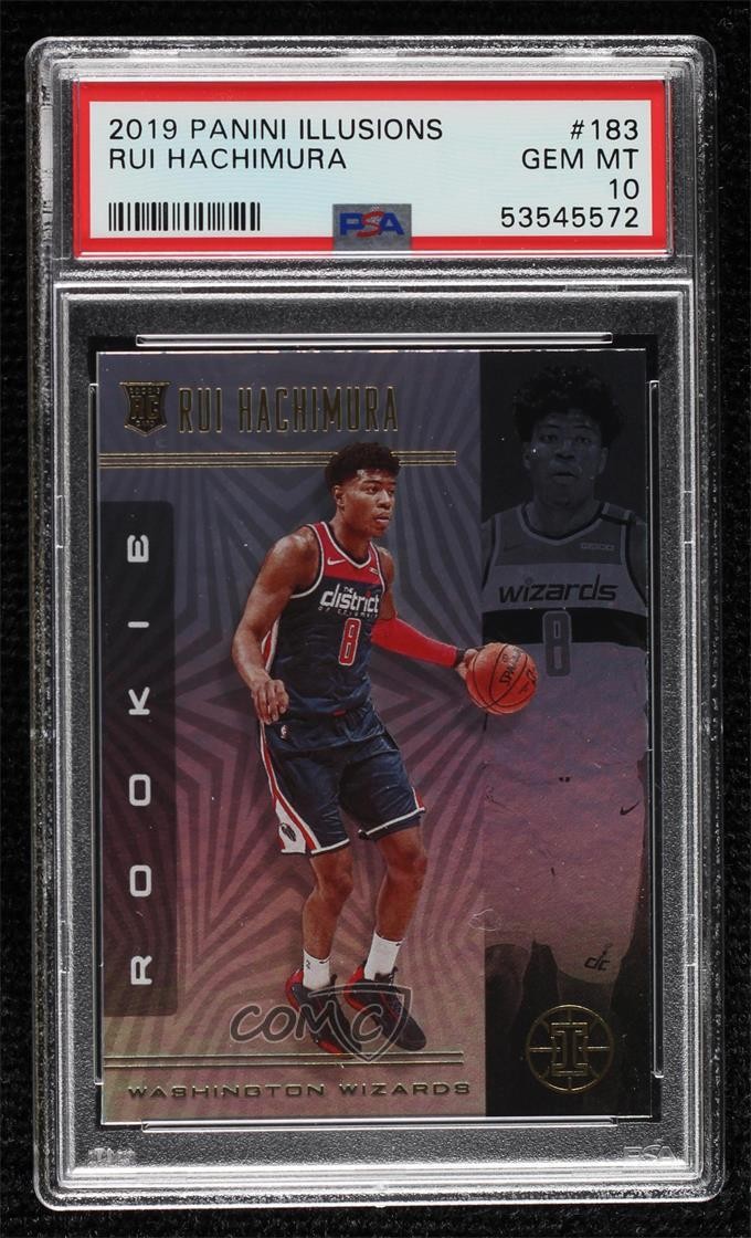 2019 Panini PANINI ILLUSIONS #183 Rui Hachimura front