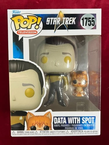 Funko POP! Television #1755 Star Trek DATA with SPOT Vinyl Figure