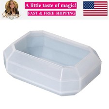 Large Multi-Faceted Gem Stone Resin Epoxy Mold for Jewelry Soap,Ice Making,Ge...