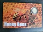 1/1000 oz Platinum Proof Honey Bee Bar.999 Fine