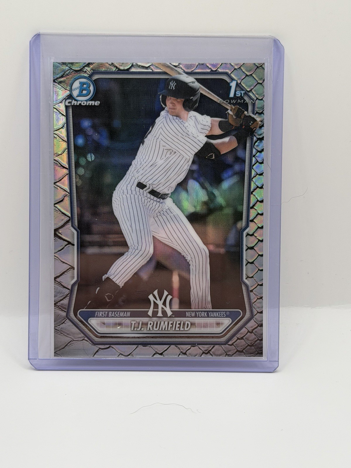 2026 Bowman Chrome Prospects 1st Bowman T.J. Rumfield BCP-134 Yankees