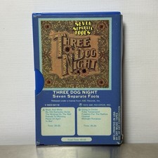 Three Dog Night  Seven Separate Fools  Cassette Pre-Owned  Free Shipping