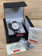 CERTINA • DS Podium • Chronograph Quarz BiColor Edelstahl Gold Herrenuhr