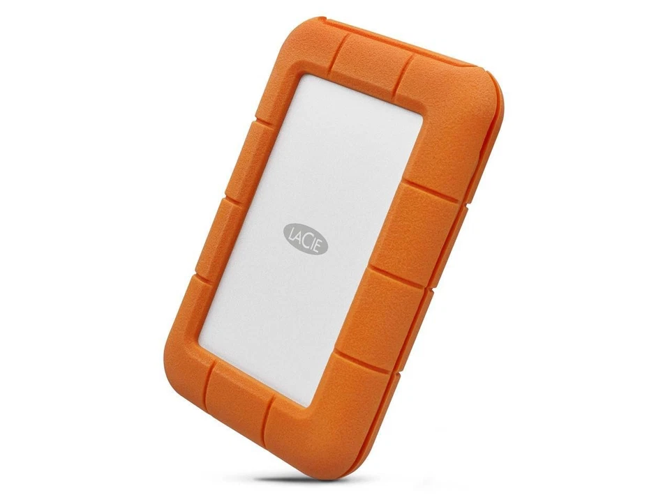 LaCie Rugged Secure USB-C 2TB All-Terrain Encrypted Portable Hard Drive Model - Image 3 of 4