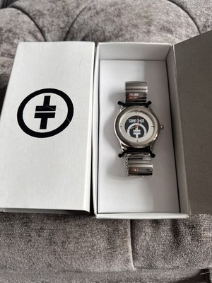 Vintage 1990s Take That Watch - Silver stretchy bracelet- original box
