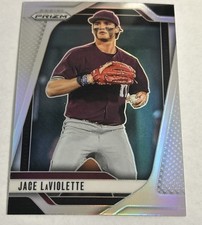 2025 Panini Prizm Baseball - Jace LaViolette Silver Prizm #42 Guardians