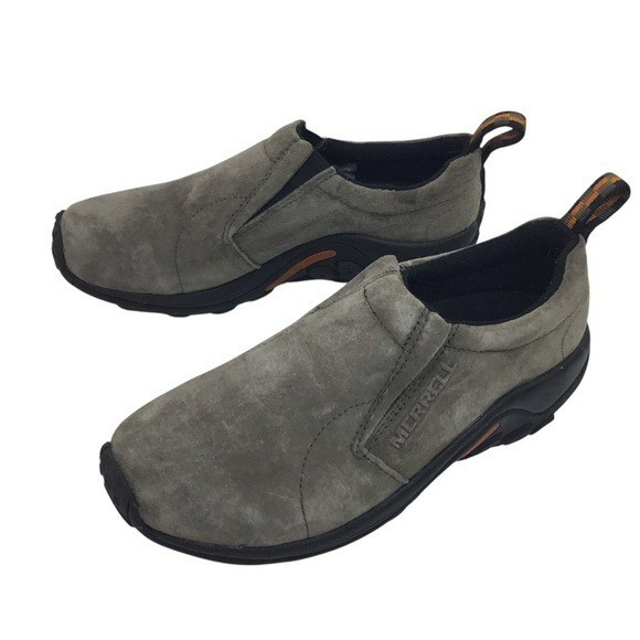 Nuovo senza etichette Merrell Jungle Moc donna 9 doppia densità Ortholite scamosciato slip on escursionismo sh