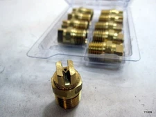 10pcs Spraying Systems 2505 VeeJet 1/4" Male NPT Brass Spray Tip