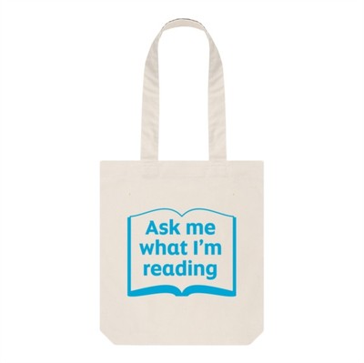 Ask Me What Im Reading Tote Bag 5065018036033 - Free Tracked Delivery