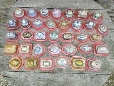 Soupière miniature dinette en porcelaine - lot de 35 - - Photo 1/4