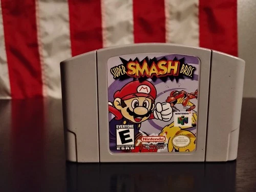 Super Smash Bros. (Nintendo 64, 1999) Authentic, Tested & Working