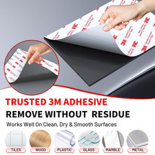 Heavy Duty Magnetic Sheets with Adhesive Backing High Magnetic Strength with Cut