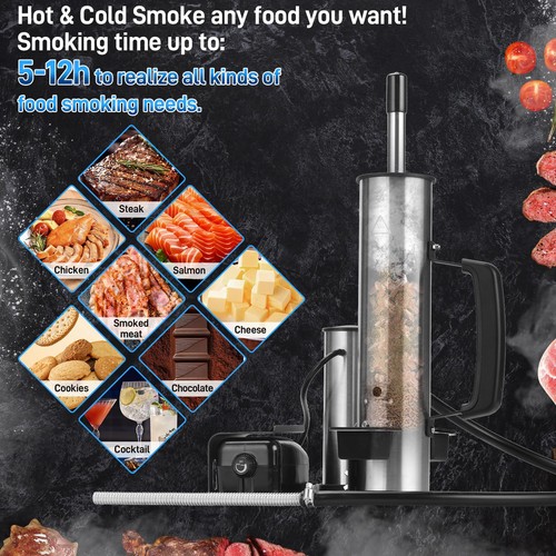 Outdoor Smoke Generator, Smoke Tube for Pellet Smoker, Stainless Steel Pellet... - Picture 4 of 6