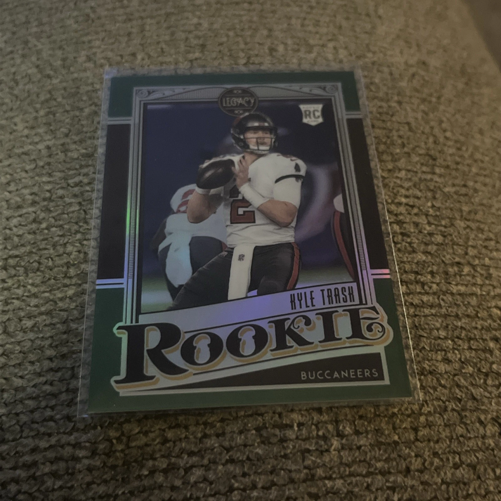 Kyle Trask Panini Chronicles Legacy Update Rookies #202 Green
