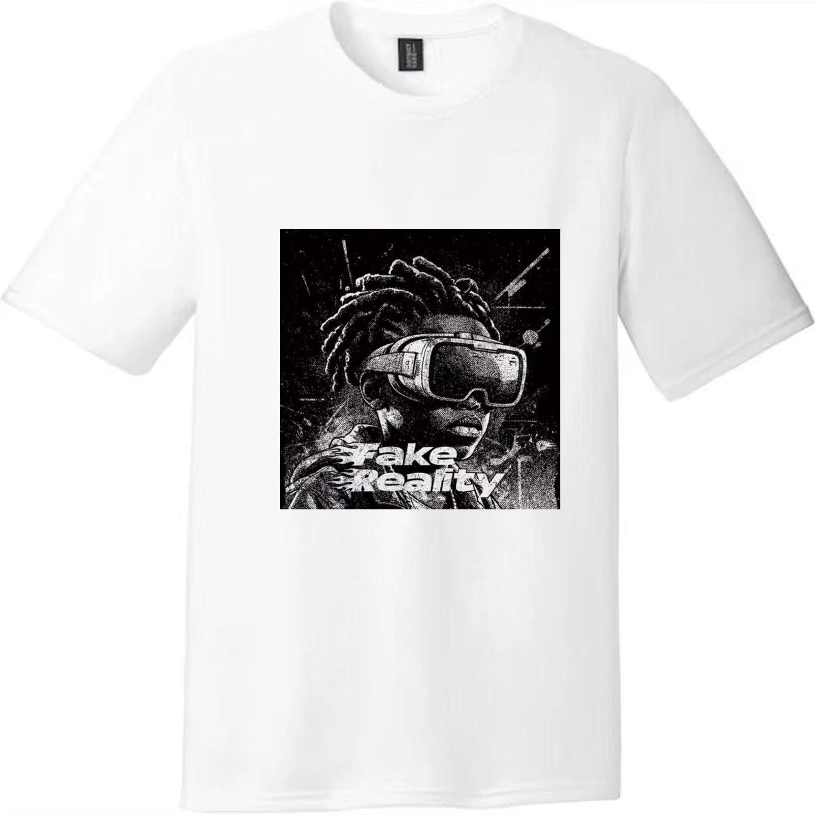 Fake Reality VR Graphic Unisex Tee