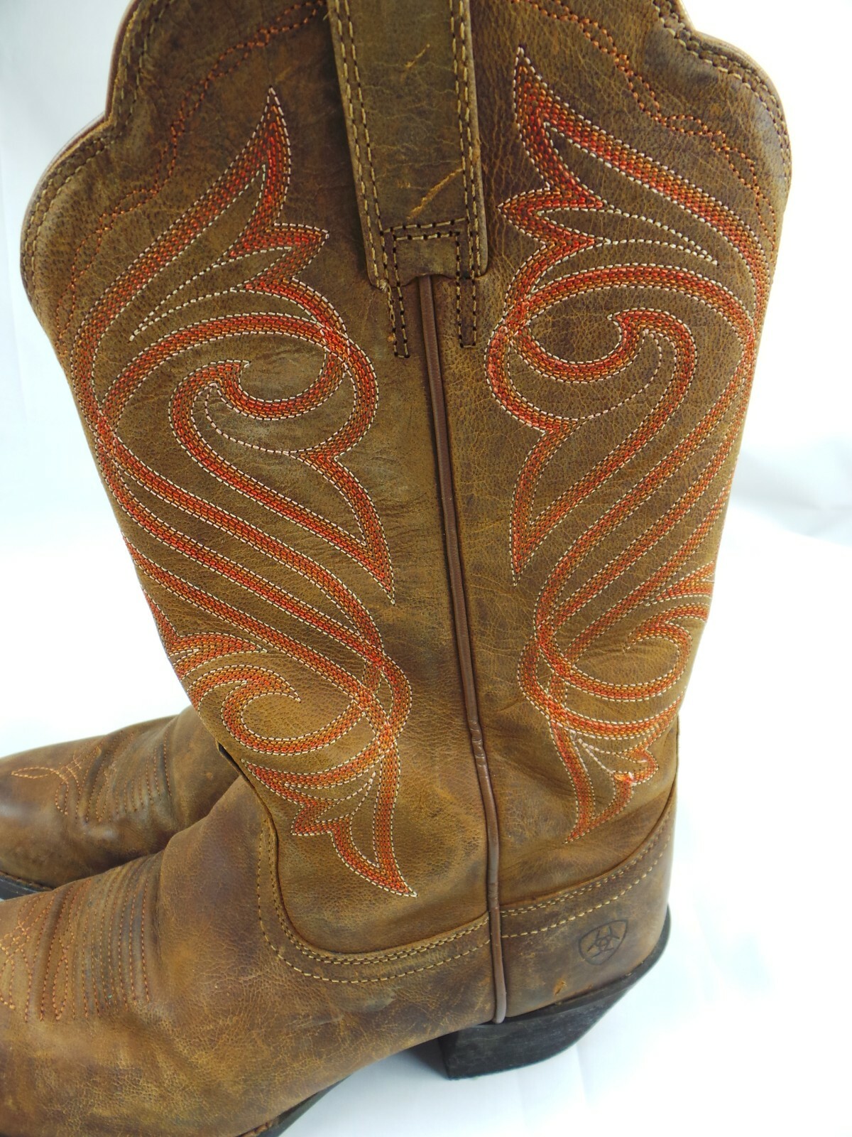 R Toe Western Cowboy Boot | eBay