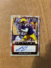 2021 Leaf Pro Set Power - John Emery Jr. - Bronze ARC Rookie Auto