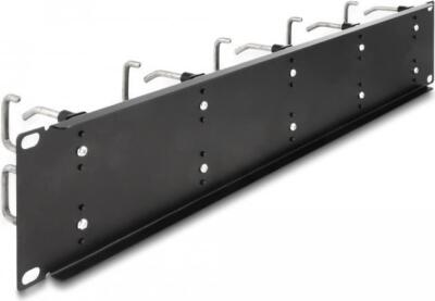 Delock Patchpanel für 19'' Kabelmanagement mit 10 Metallbügel 2