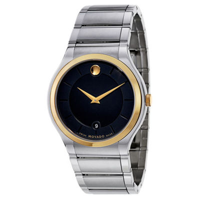 Movado Quadro Stainless Steel Watch $1095 Previously Owned Movado Quadro Men main image 3