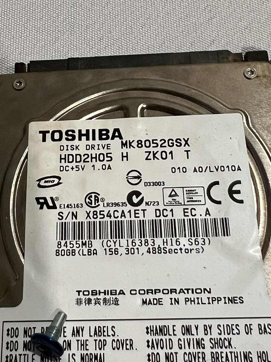 Toshiba 2.5