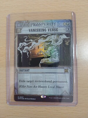 Vanishing Verse Foil Showcase Art Rare, Breaking News #057, MTG Magic