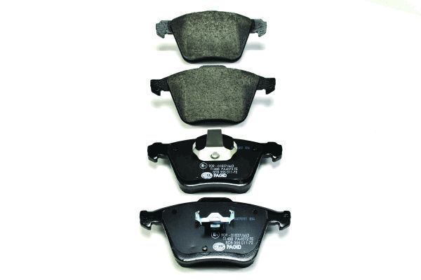 Hella 8DB 355 011-721 Bremsbelagsatz, Scheibenbremse FüR Volvo-image