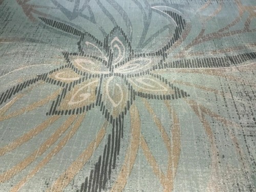 NUEVO Diseñador Multicolor Sedoso Suave Satén Floral Estampado Tejido 58'' 148 cm - Imagen 7 de 11