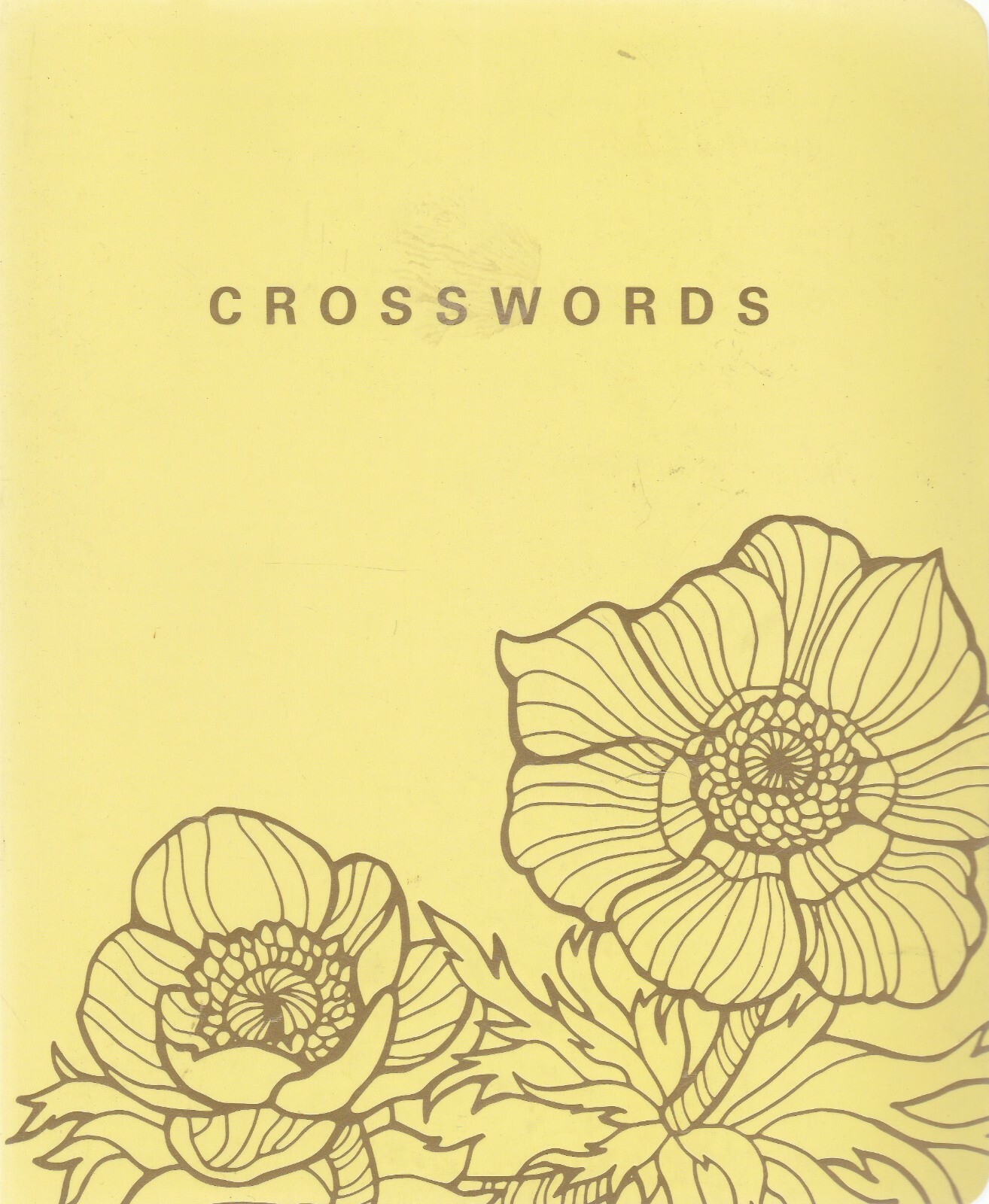 CROSSWORD PUZZLE BOOK ADULTS - 138 PUZZLES AND SOLUTIONS PAPERBACK NEW