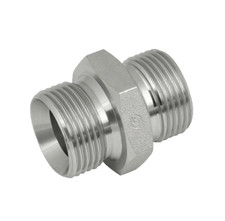 BSP Hydraulic Adaptor Male/Male  Nipple Hydraulic Coupling Connector fitting
