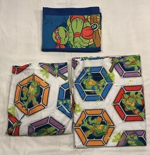 TMNT Teenage Mutant Ninja Turtles Kids Toddler Bed Comforter Blanket 2015 Quilt
