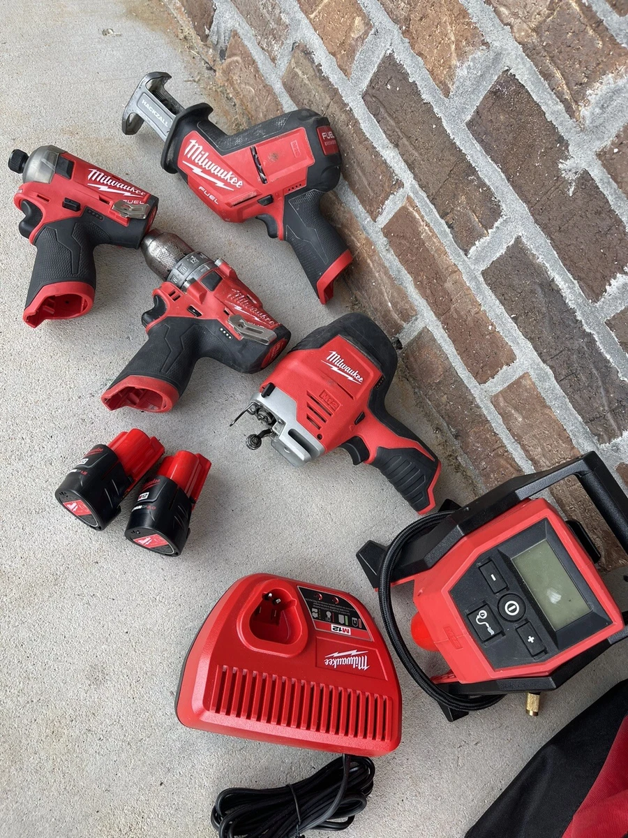 Milwaukee M12 5 tool combo kit