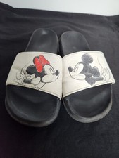 Disney Sandals Sliders Kissing Mickey And Minnie