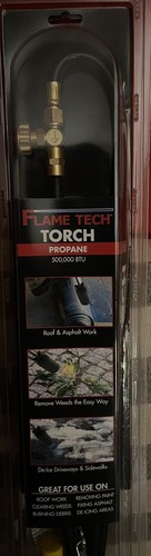 FLAME TECH TORCH 500,000 BTU Propane Torch Kit Heavy Duty Weed Burner - Picture 3 of 7