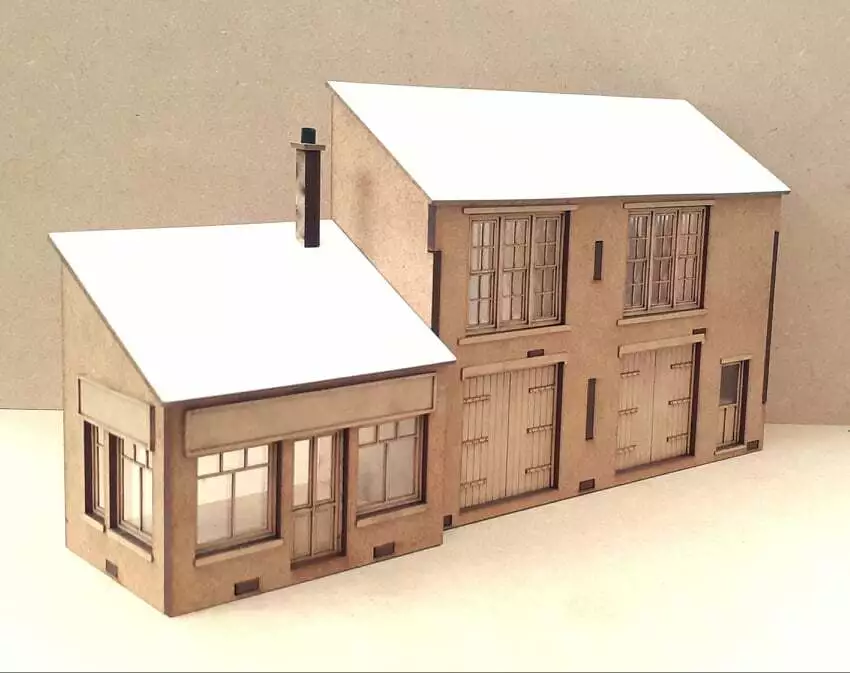 Laser cut model railway kits sales