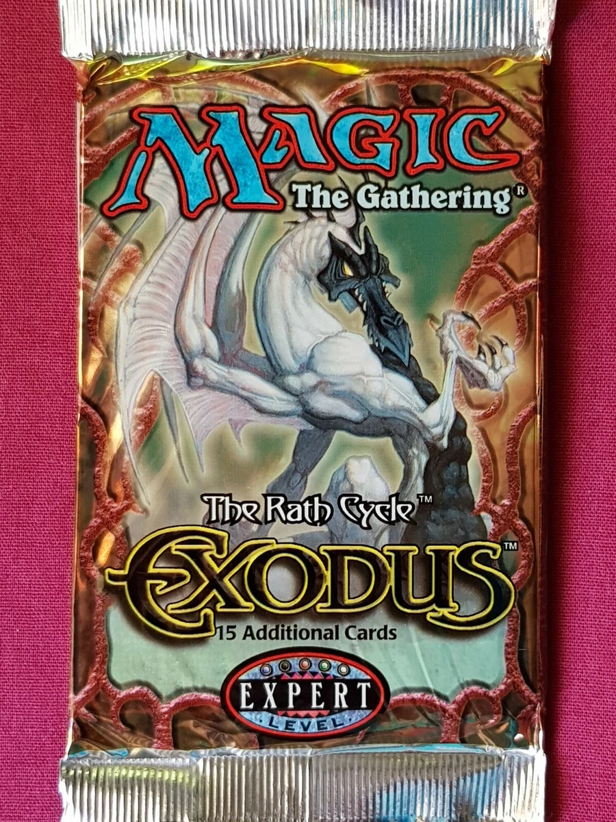 Magic: The Gathering Exodus Sealed Collectible Card Game Packs in