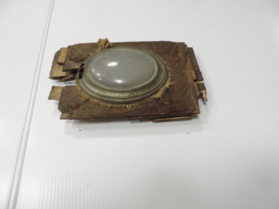 Luz de cúpula interior vintage de 1920 y 1930 - Tal vez Packard de preguerra Big Car Rat Rod Foto 3 de 4