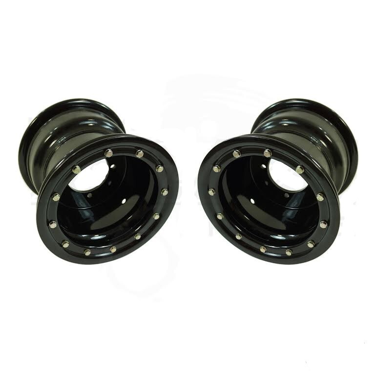 TRX 450r 400ex Rear Wheels Beadlock 10x8 3+5 Crusher Alba Racing OEM ...