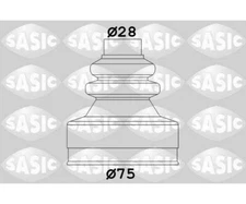 Bellows kit, drive shaft SASIC 2873773 for Citroën XM
