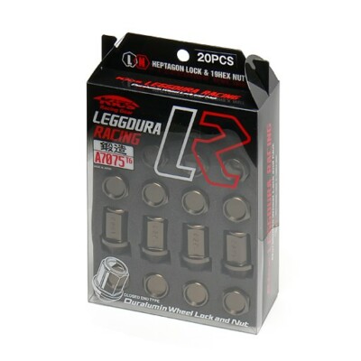 KYO-EI OEM KICS LEGGDURA RACING (LOCK & NUT SET) Bronze 20PCS 