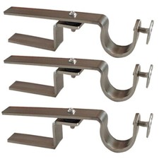 NoNo Bracket No Drill Curtain Rod Bracket Attachment for Inside Mounted Blinds